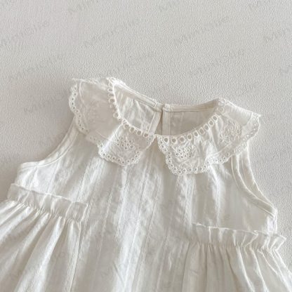 Baby Toddler Girls Cotton Lace Tank Top or Leopard Print Pants - image 4