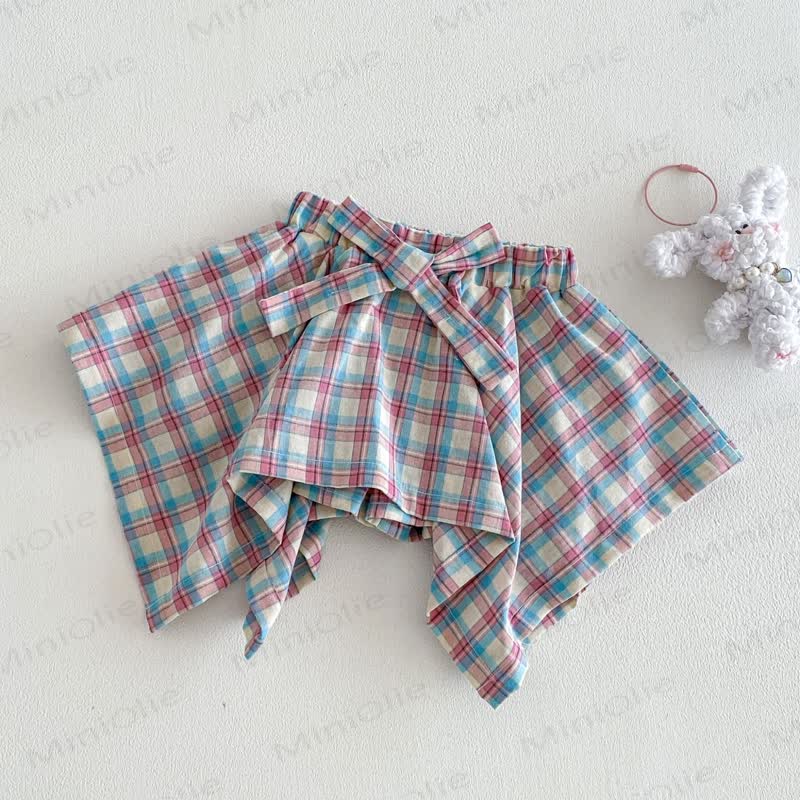 Baby Toddler Girl Animal Print Tee or Plaid Skort - Pink Plaid Skort - 4-5T - image 4