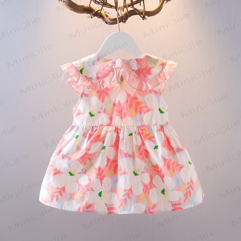 Baby Toddler Girl Sleeveless Floral Print Dress - image 2