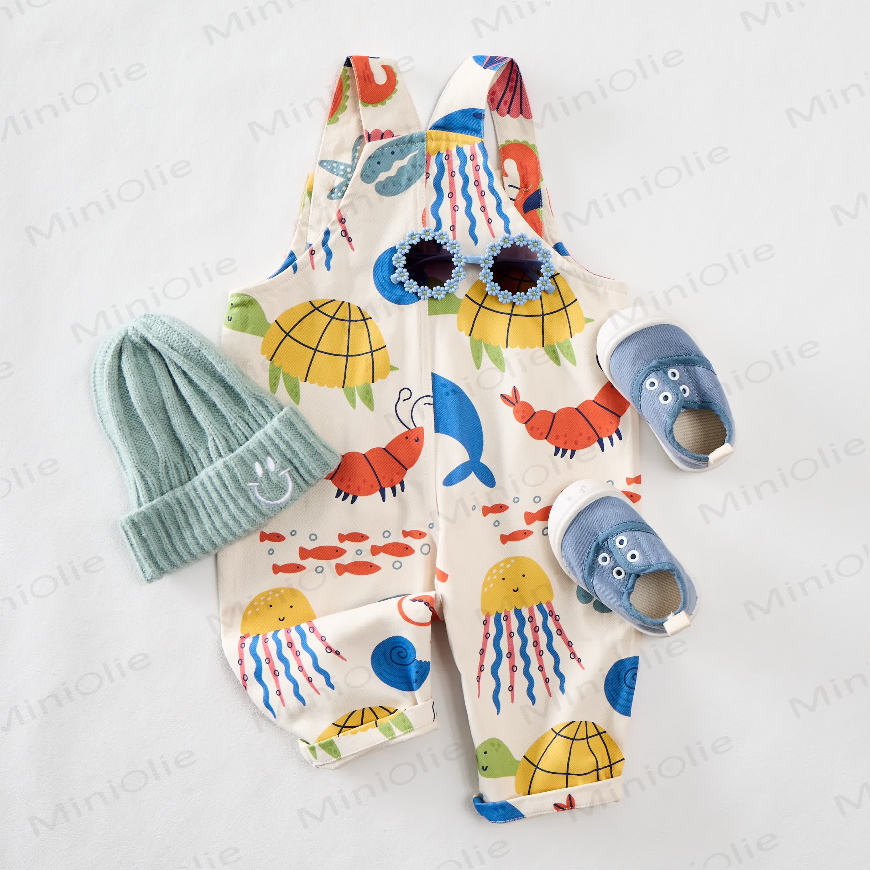 Baby Toddler Ocean Animals Overalls - image 8