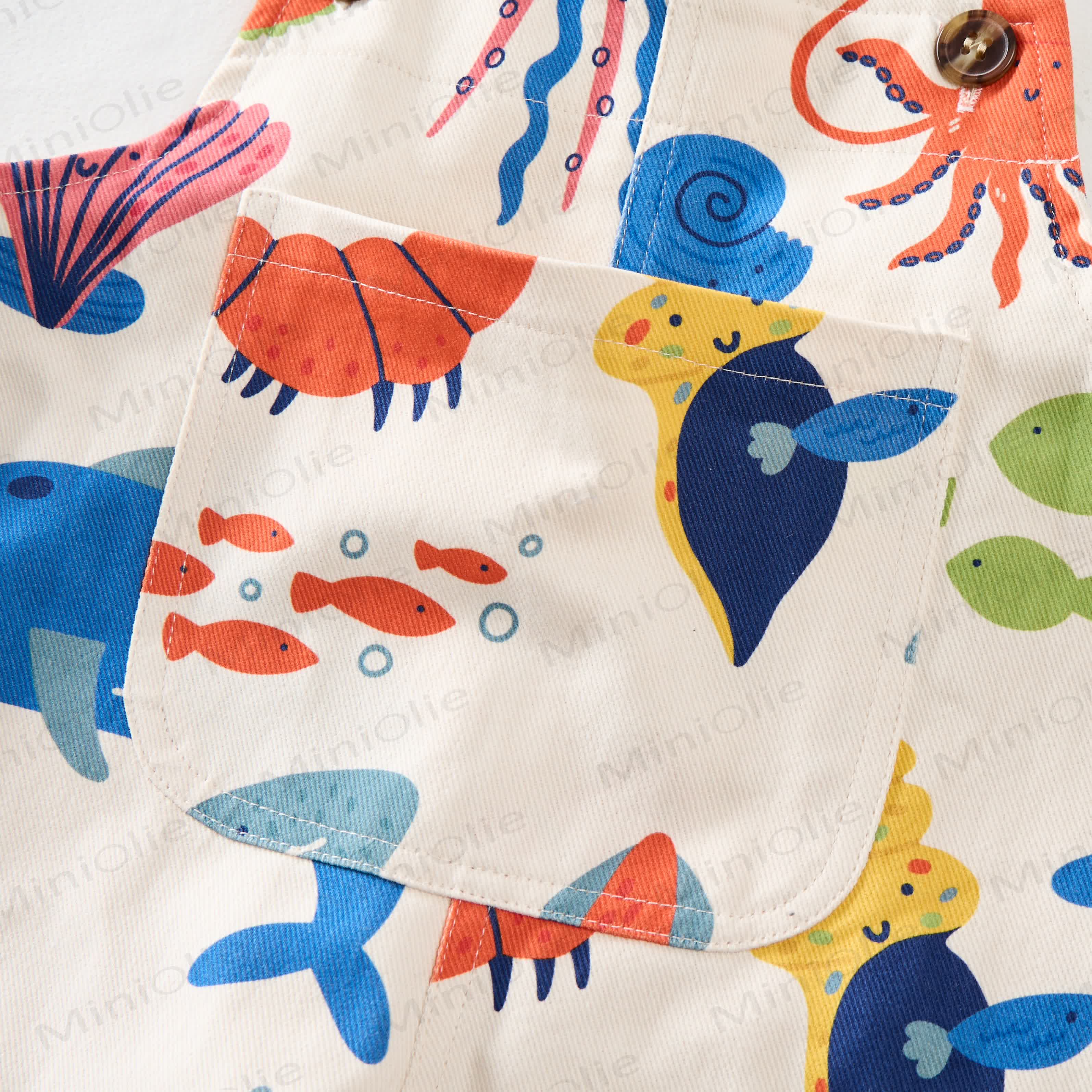 Baby Toddler Ocean Animals Overalls - image 4