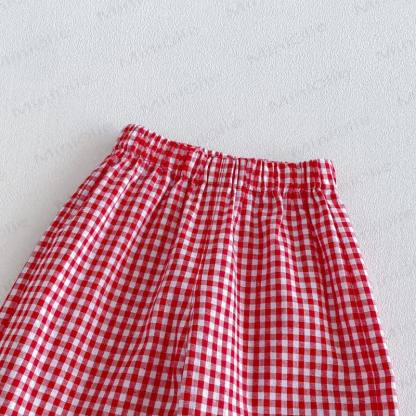 Baby Toddler Girl Bow Tank Top or Sleeveless Dress or Plaid Pants - image 10