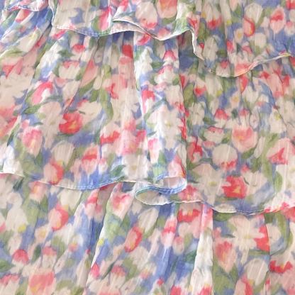 Toddler Girl Pink Floral Print Sleeveless Dress - image 5