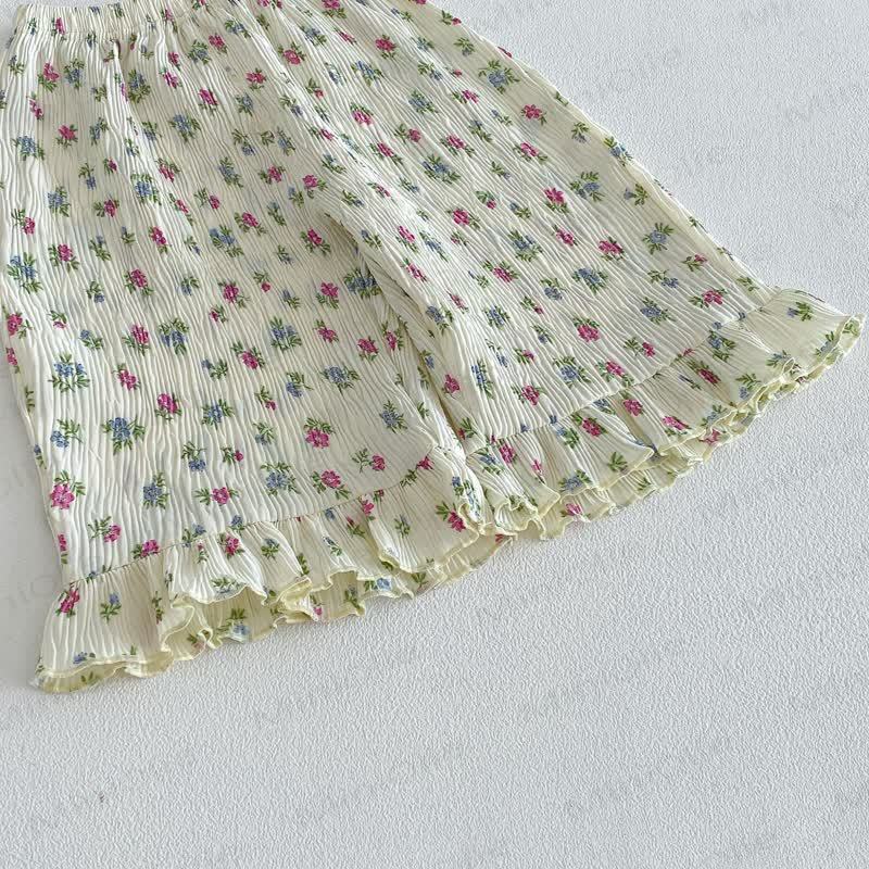 Baby Toddler Girls Floral or Bows Print Pants - image 7