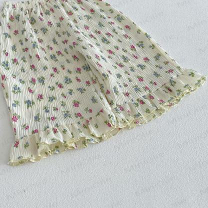 Baby Toddler Girls Floral or Bows Print Pants - image 7