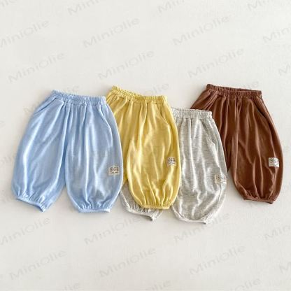 Baby Toddler Cotton Bear and Fruit Print Pants - image 1