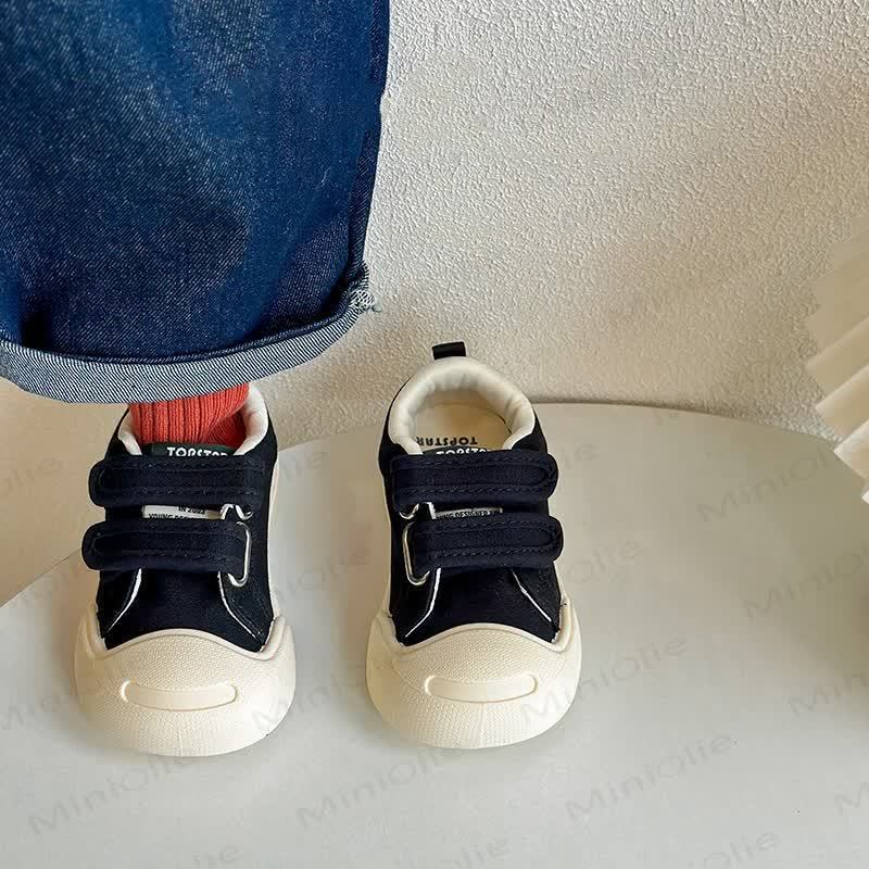 Toddler Unisex Casual Canvas Shoes  - Black - 13.5C - image 5