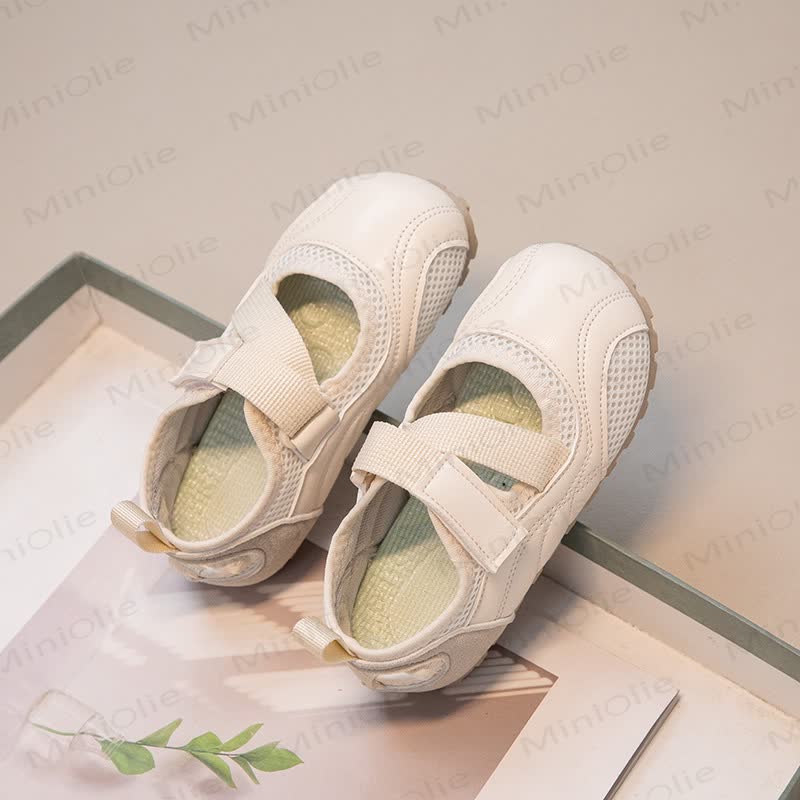 Toddler Girl Breathable Sandals - Beige - 13C - image 3