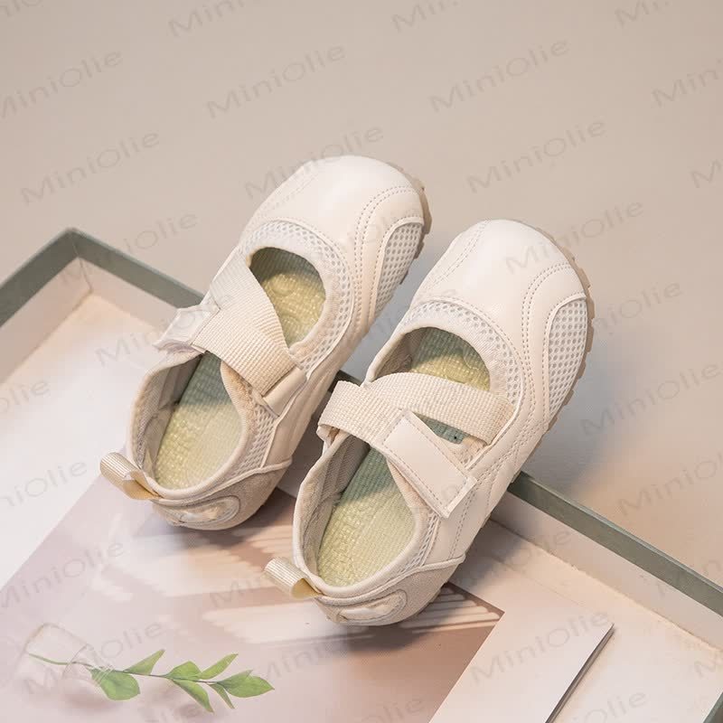 Toddler Girl Breathable Sandals - Beige - 13C - image 3