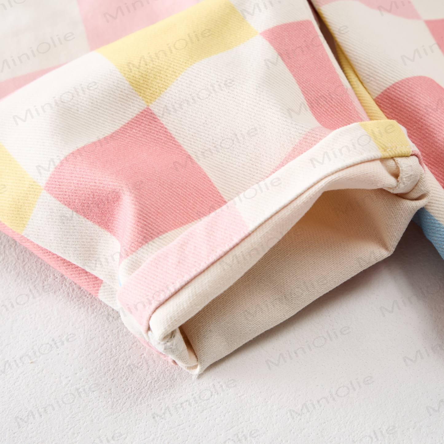 Baby Toddler Checkerboard Pocket Overalls - image 5