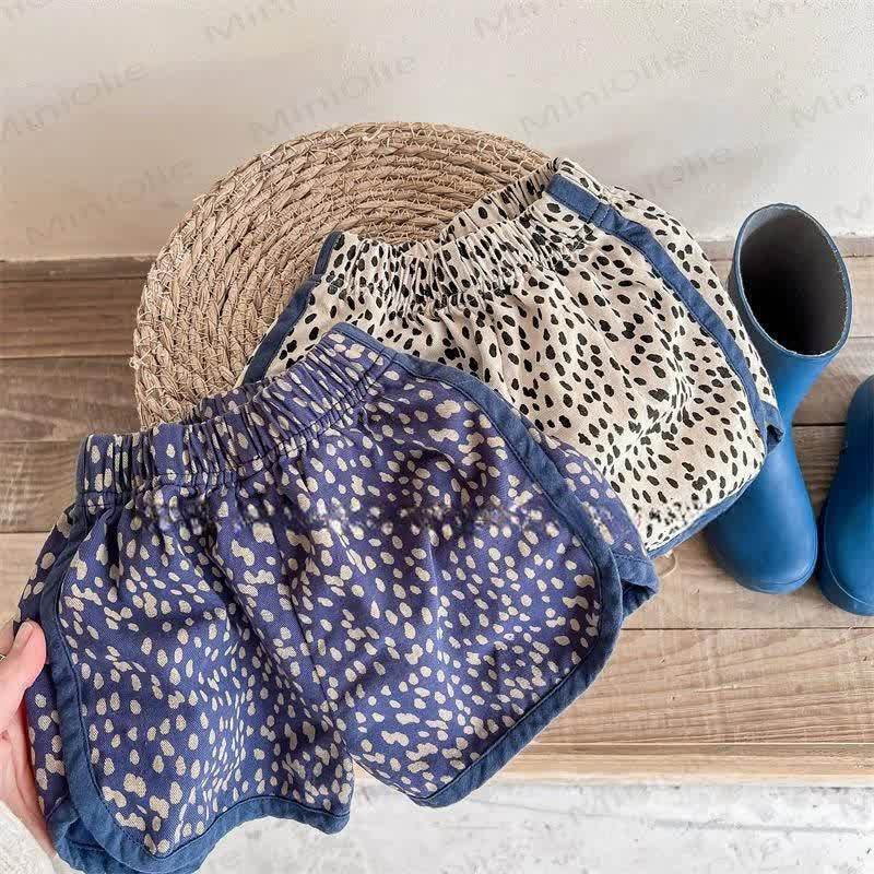 Toddler Leopard Print Shorts - image 1