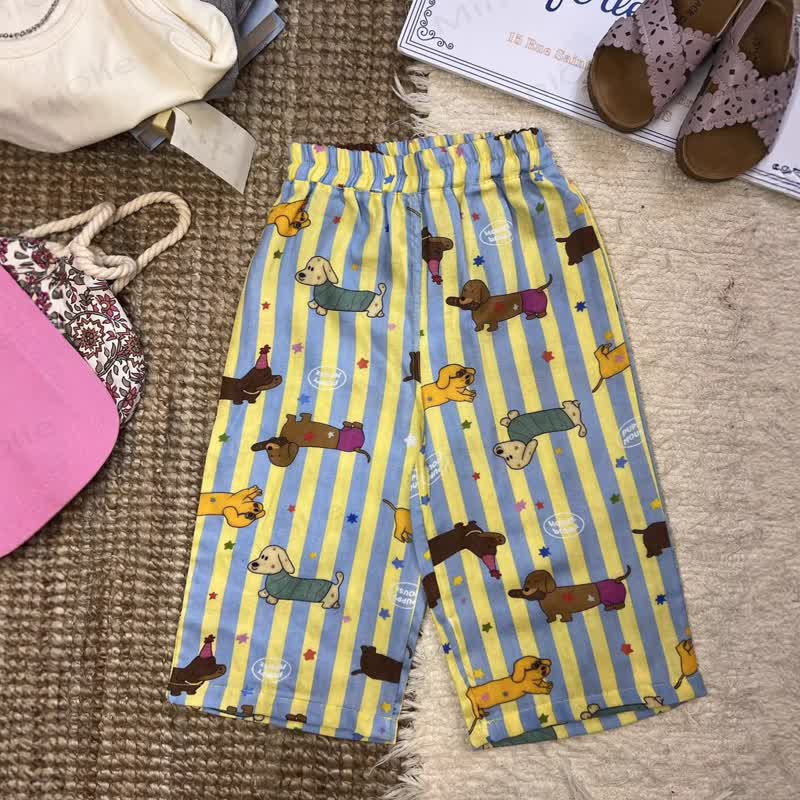 Toddler Cotton Pants or Solid Color Tee - Red - 6-7T - image 2