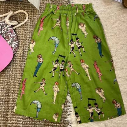 Toddler Cotton Pants or Solid Color Tee - Green - 6-7T - image 4