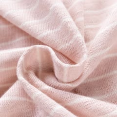 Baby Pink Striped Lace Collar Sleeveless Romper - image 4