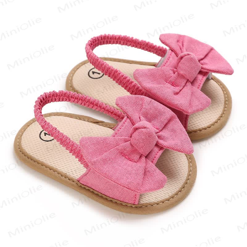 Baby Bow First Walker Sandals - Pink - 12-18M - image 10