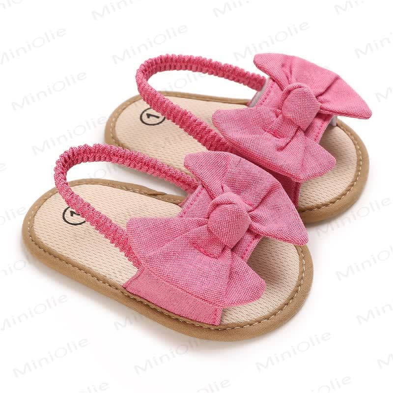 Baby Bow First Walker Sandals - Pink - 12-18M - image 10