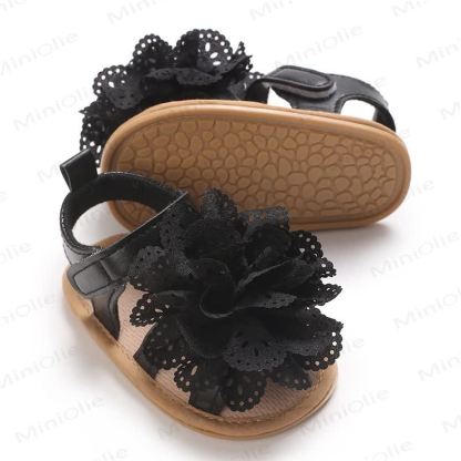 Baby Lace Flower First Walker Sandals - image 4
