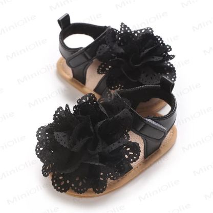 Baby Lace Flower First Walker Sandals - image 6