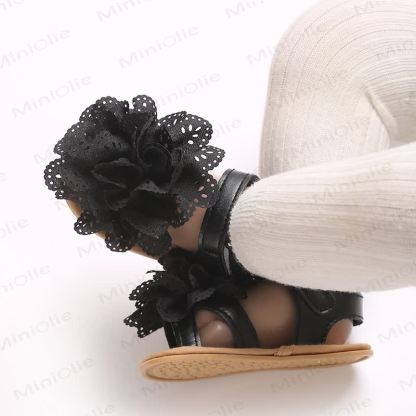 Baby Lace Flower First Walker Sandals - image 10