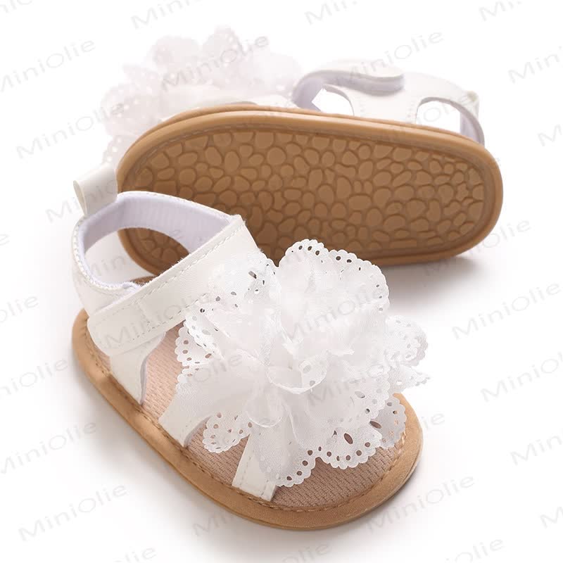 Baby Lace Flower First Walker Sandals - image 20