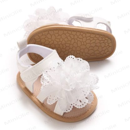 Baby Lace Flower First Walker Sandals - image 20