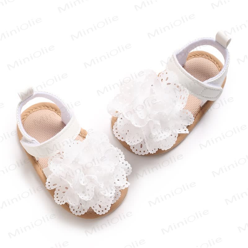 Baby Lace Flower First Walker Sandals - image 21