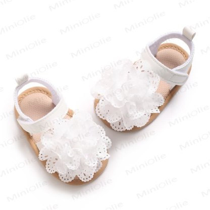 Baby Lace Flower First Walker Sandals - image 21