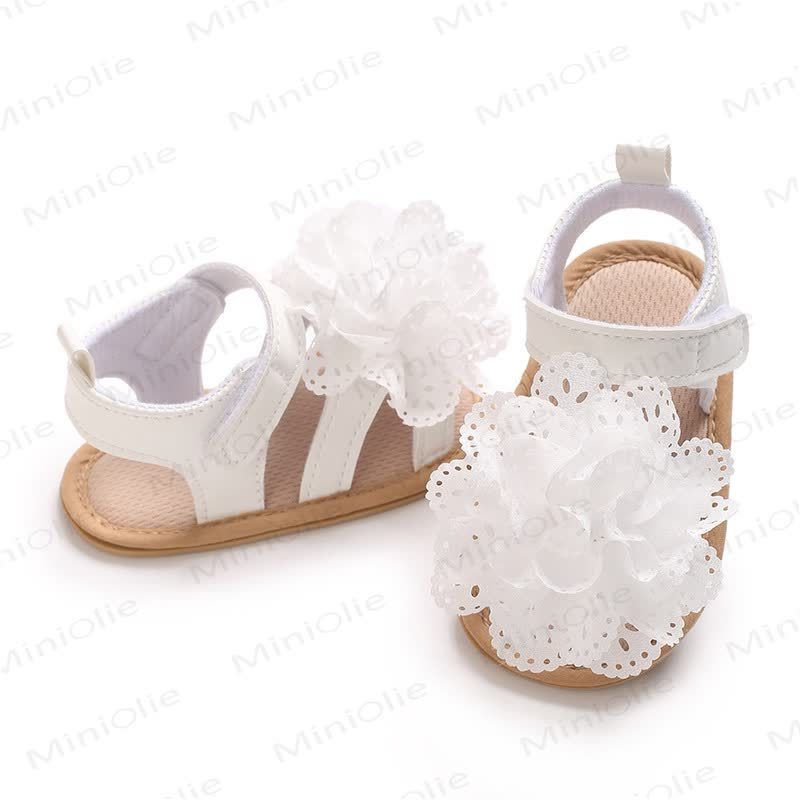 Baby Lace Flower First Walker Sandals - image 23