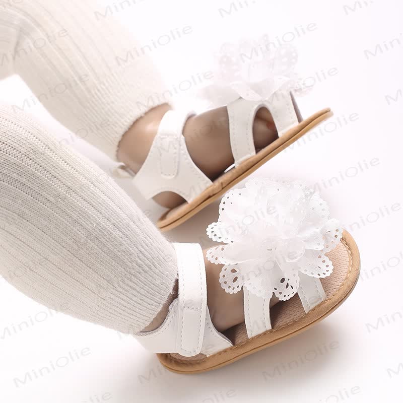 Baby Lace Flower First Walker Sandals - image 25