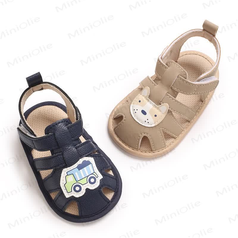 Baby Boy Car/Tiger First Walker Sandals - image 2