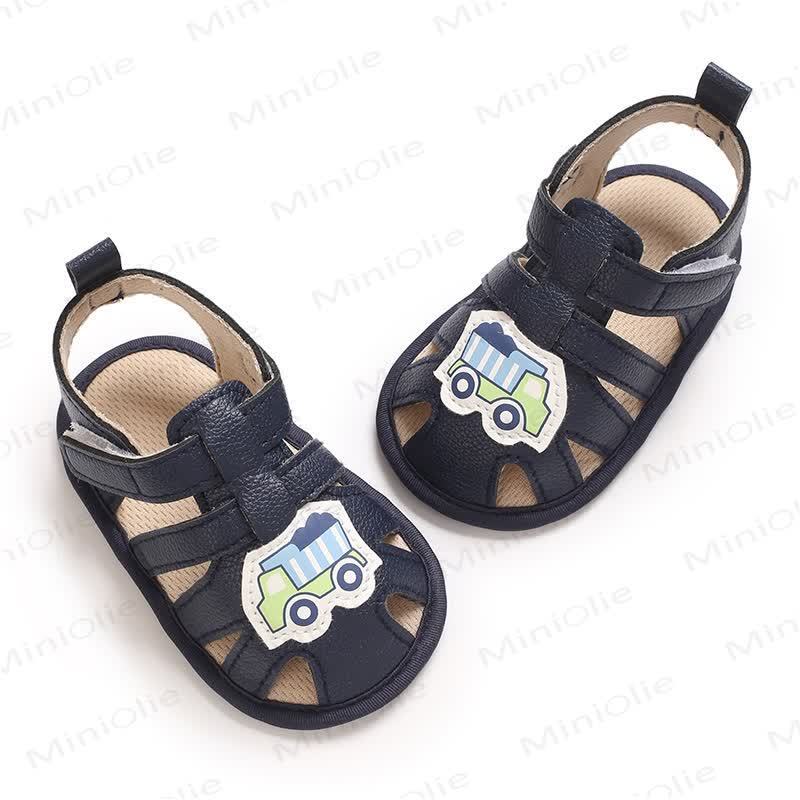 Baby Boy Car/Tiger First Walker Sandals - image 5