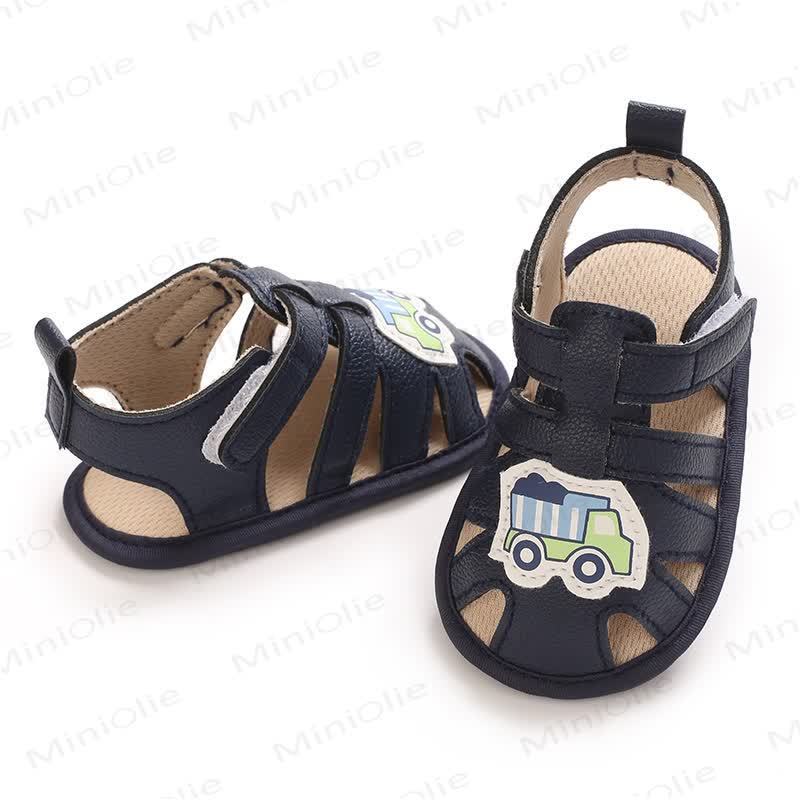 Baby Boy Car/Tiger First Walker Sandals - image 7