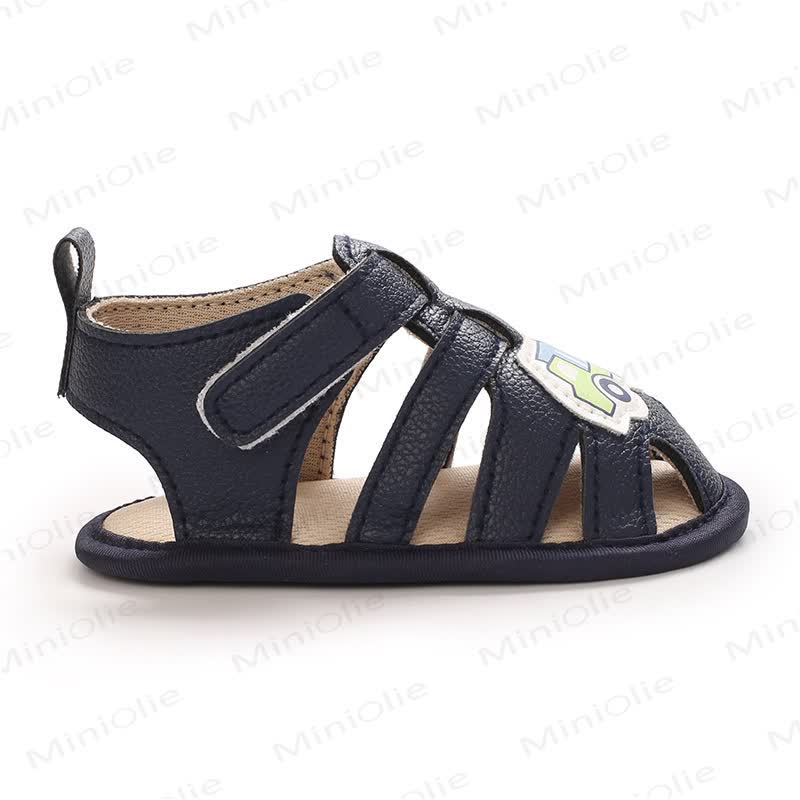 Baby Boy Car/Tiger First Walker Sandals - image 8