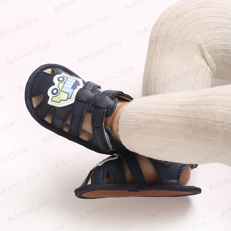 Baby Boy Car/Tiger First Walker Sandals - image 10