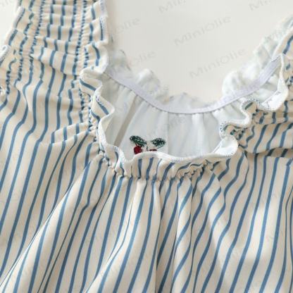 Toddler Girl Polka Dot Ruffle Swim Dress Soft Stretch - image 15