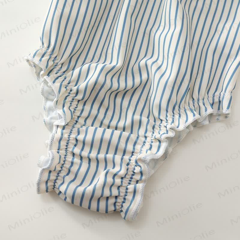 Toddler Girl Polka Dot Ruffle Swim Dress Soft Stretch - image 17