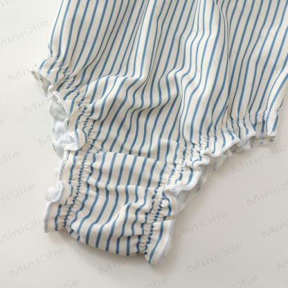 Toddler Girl Polka Dot Ruffle Swim Dress Soft Stretch - image 17