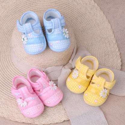 Baby Daisy Plaid Shoes - image 1
