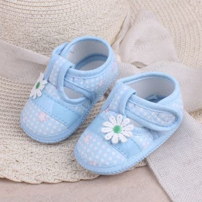 Baby Daisy Plaid Shoes - Blue - 6C - image 3