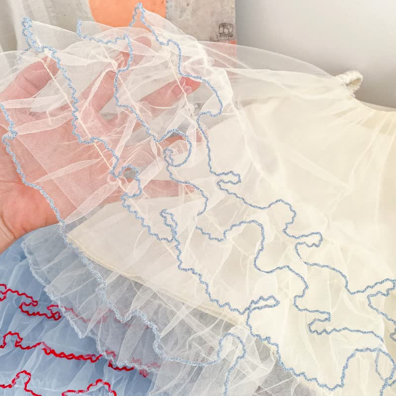 Baby Toddler Girls Cotton Lace Tulle Dress - image 4