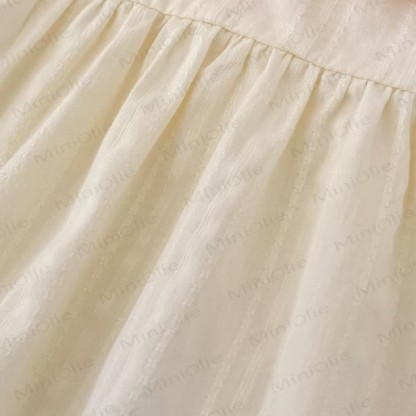 Baby Girls Cotton Beige Tank Top and Red Plaid Shorts Set or Hat - image 7