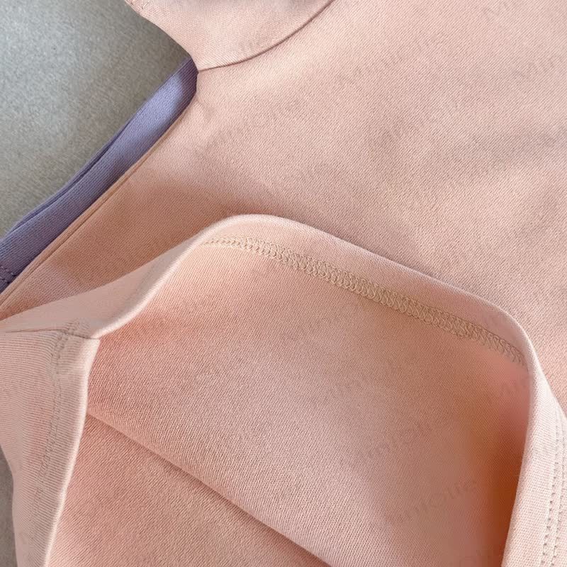 Toddler Baby Solid Color Crew Neck Summer Casual T-shirt - image 9