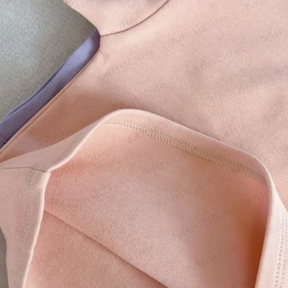 Toddler Baby Solid Color Crew Neck Summer Casual T-shirt - image 9