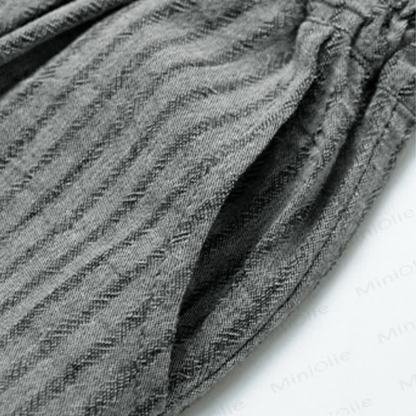 Toddler Boys Cotton Striped Tank Top and Shorts Set - image 6