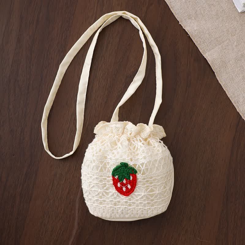 Toddler Girls Strawberry Print Sleeveless Dress - image 5