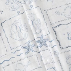 Baby Boy Ocean Print Romper - image 6