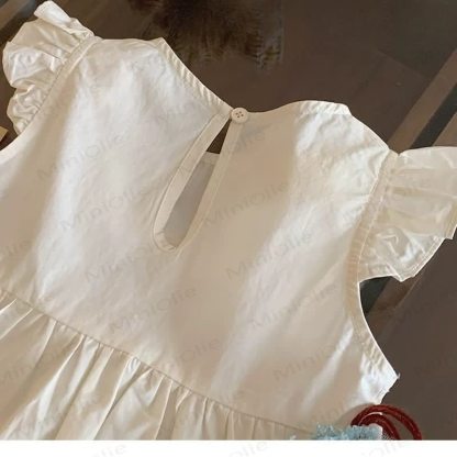 Toddler Girls Cotton Ruffle Tank Top and Pants Set - image 4