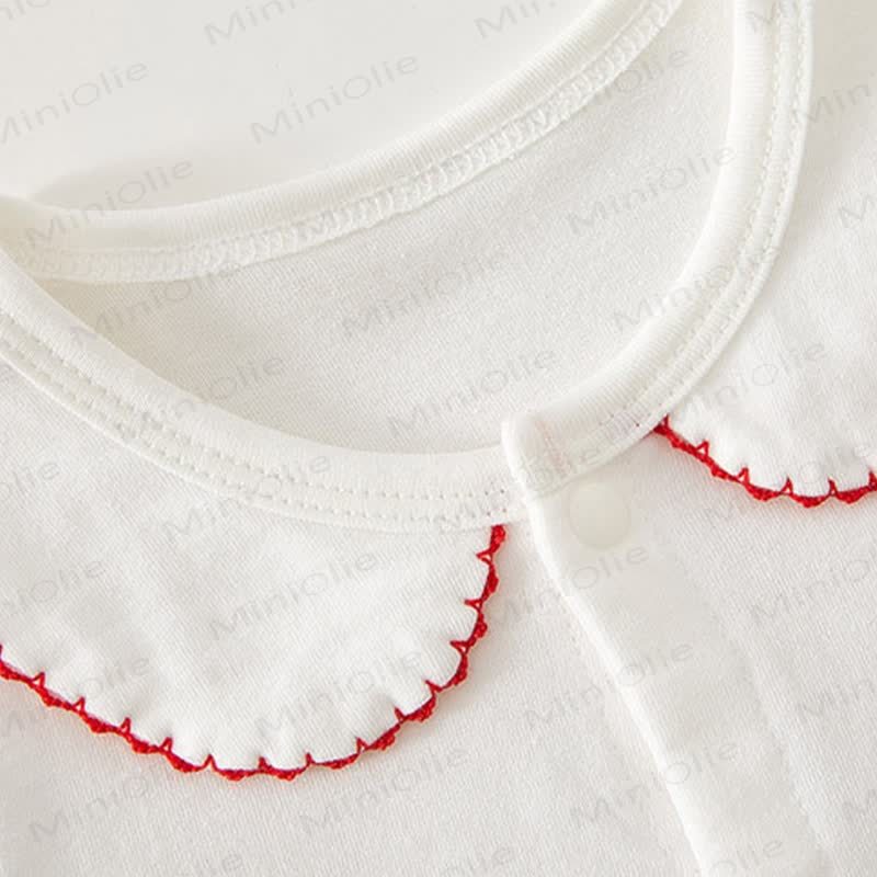 Baby Rabbit Peter Pan Collar Romper - image 7