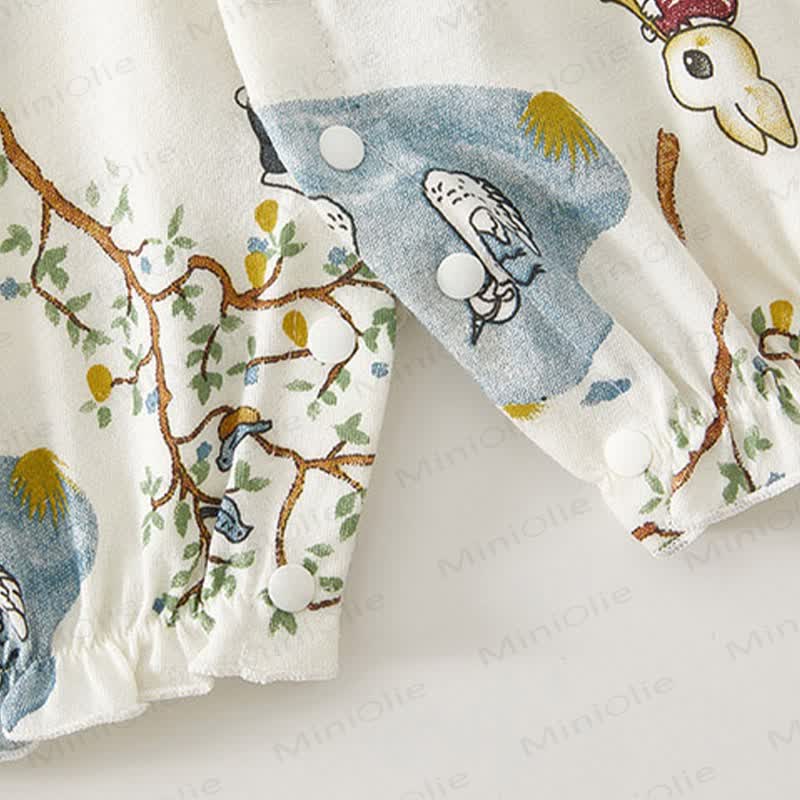 Baby Rabbit Peter Pan Collar Romper - image 8