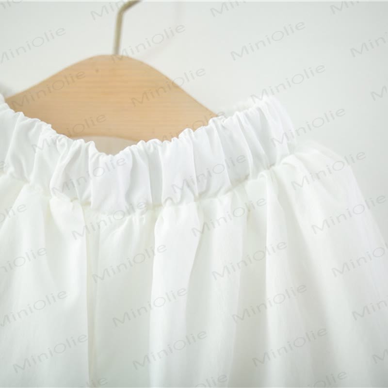 Baby Girls Pink Flower Cotton Tank Top and Shorts Set - image 8